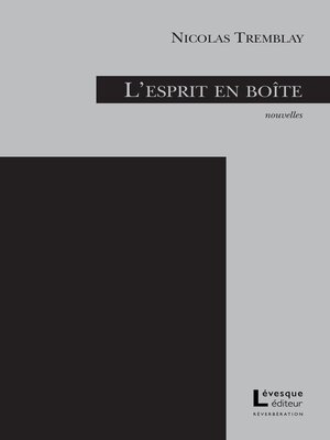 cover image of L'esprit en boîte
